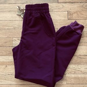 Figs XXS EUC Figs Deep Purple High Waisted Zamora Joggers